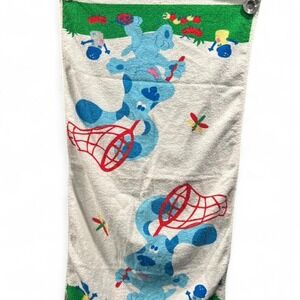 Vintage 2000 Blues Clues kids towel 21x36